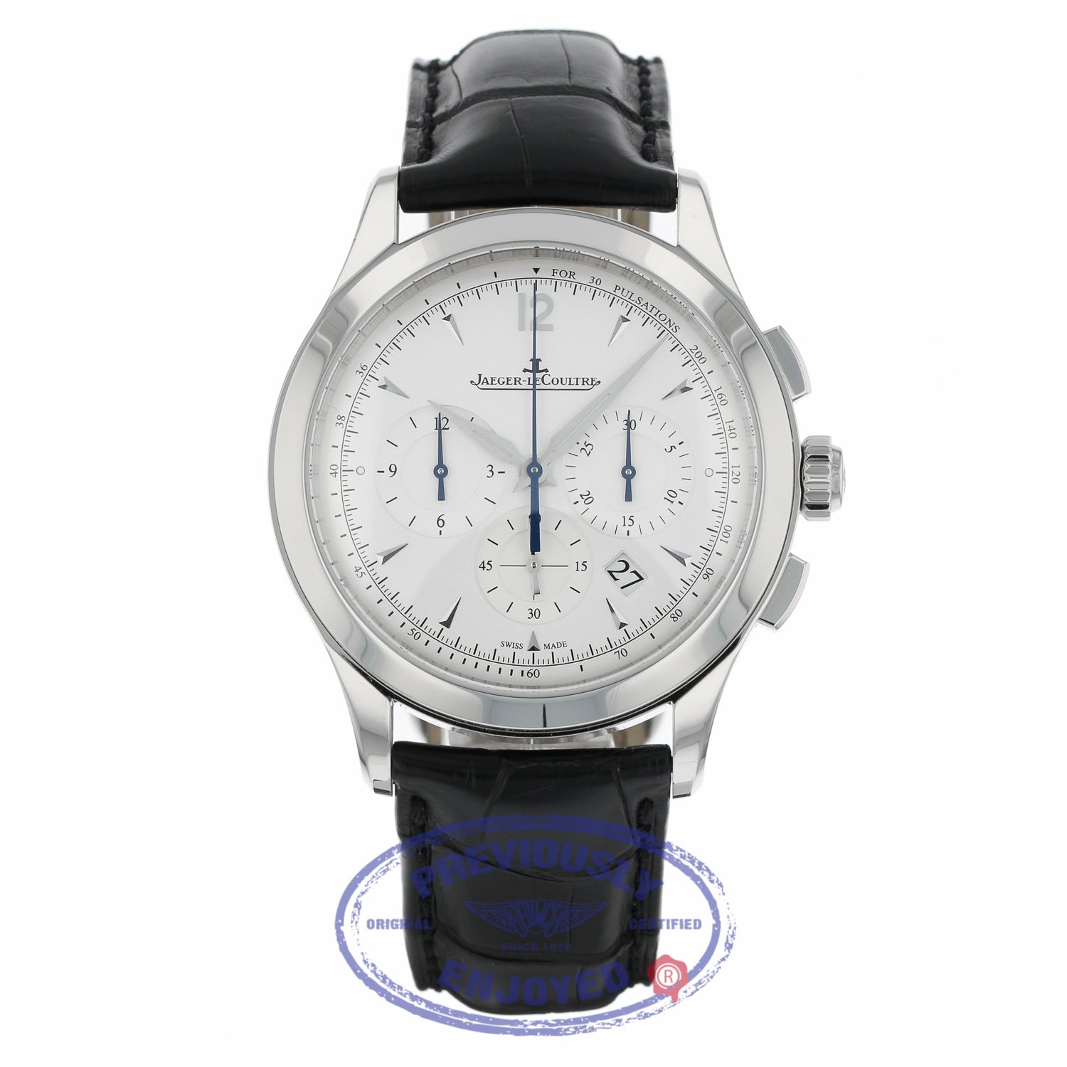 Jaeger-LeCoultre 40mm Master Chronograph Q1538420 DX71LZ - Beverly Hills Watch