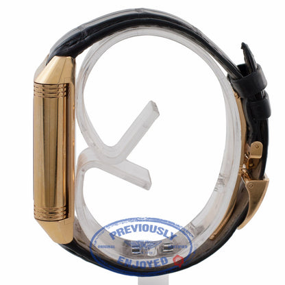 Jeager LeCoultre Grand Reverso Duo 18k Rose Gold Silver Dial Alligator Strap Q3742421 KLF2HW