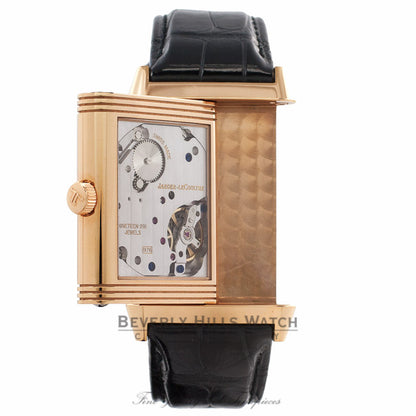 Jaeger LeCoultre Grande Reverso Rose Gold Watch Q3732470 Beverly Hills Watch Company