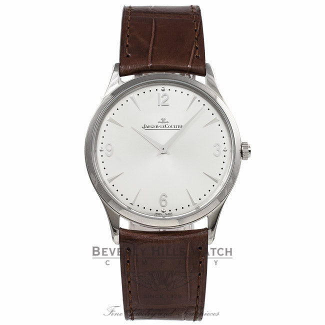 Jaeger LeCoultre Master Control Ultra Thin 38mm Stainless Steel Watch Q1348420 - Beverly Hills Watch Company