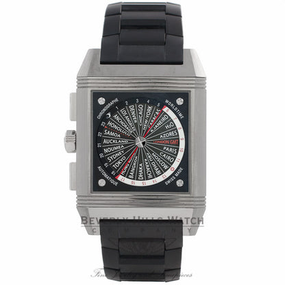 Jaeger LeCoultre Reverso Squadra World Chronograph Mens Watch Q702T670 Beverly Hills Watch Company Watches