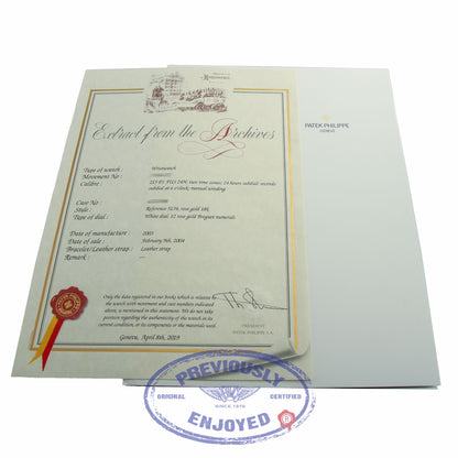 Patek Philippe Travel Time Rose Gold 5134r JJ794D - Beverly Hills Watch Company