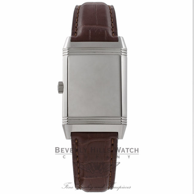 Jaeger LeCoultre Reverso Grande Stainless Steel Mechanical Silver Dial Q2708410 JDZQQ2 - Beverly Hills Watch Company Watch Store