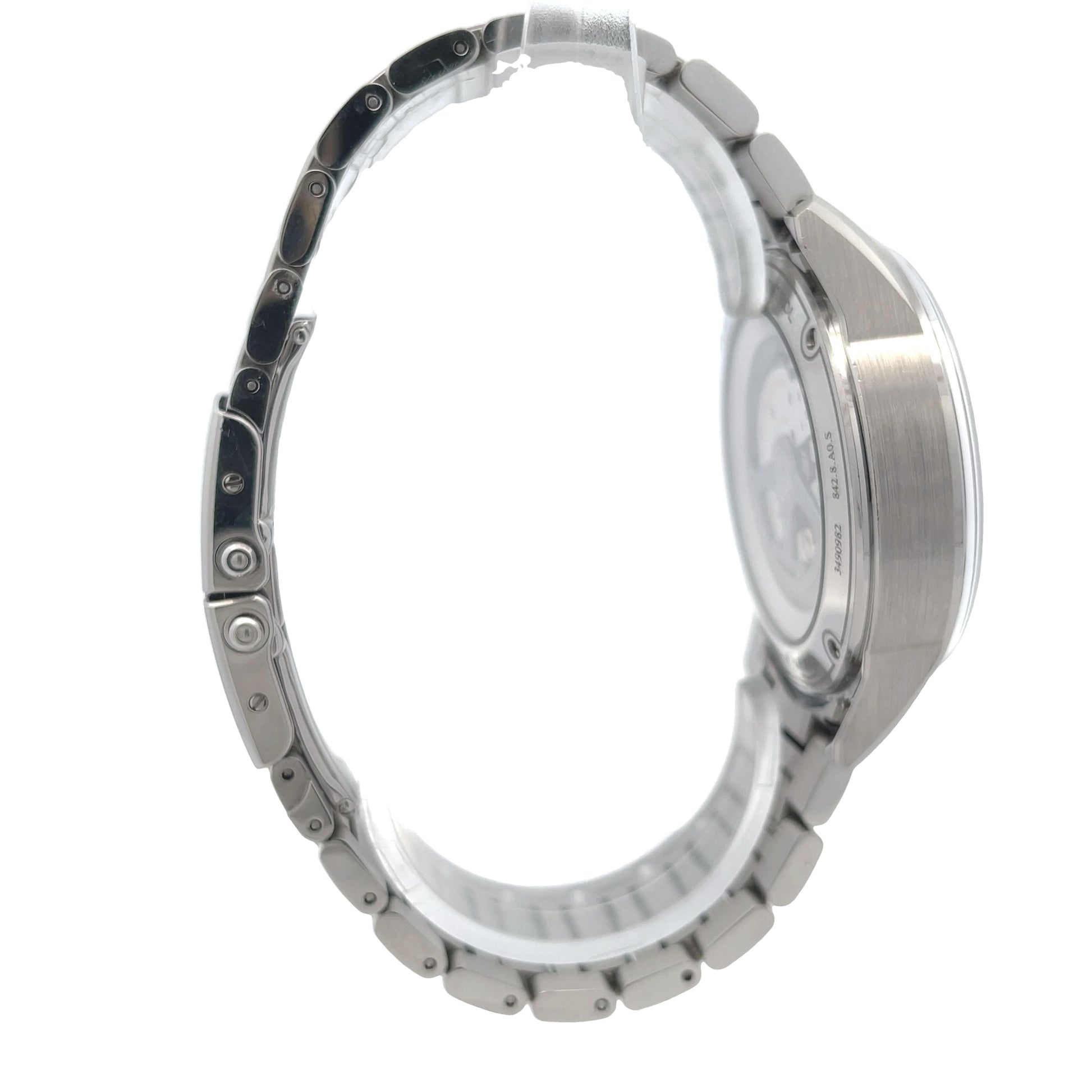 Jaeger LeCoultre Polaris Mariner Date Blue Dial Stainless Steel Q9068180 - Beverly Hills Watch Company