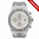 Audemars Piguet Royal Oak Offshore 44MM Chronograph Stainless Steel White Dial 25940SK.OO.D002CA.02A Q6WV7D - Beverly Hills Watch Company Watch Store