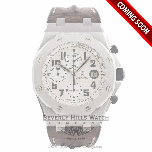 Audemars Piguet Royal Oak Offshore Safari Chronograph 42MM 26170ST.OO.D091CR.01 273E0J - Beverly Hills Watch Company Watch Store