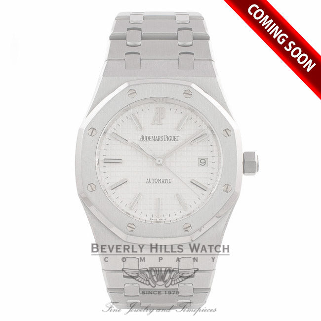 Audemars Piguet Royal Oak Stainless Steel Gents 36MM Silver Dial 15202ST.OO.0944ST.01 5HZ79J - Beverly Hills Watch Company Watch Store