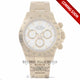 Rolex Daytona 18K Yellow Gold White Dial Stick Markers 116528 N5UTPN - Beverly Hills Watch Company Watch Store