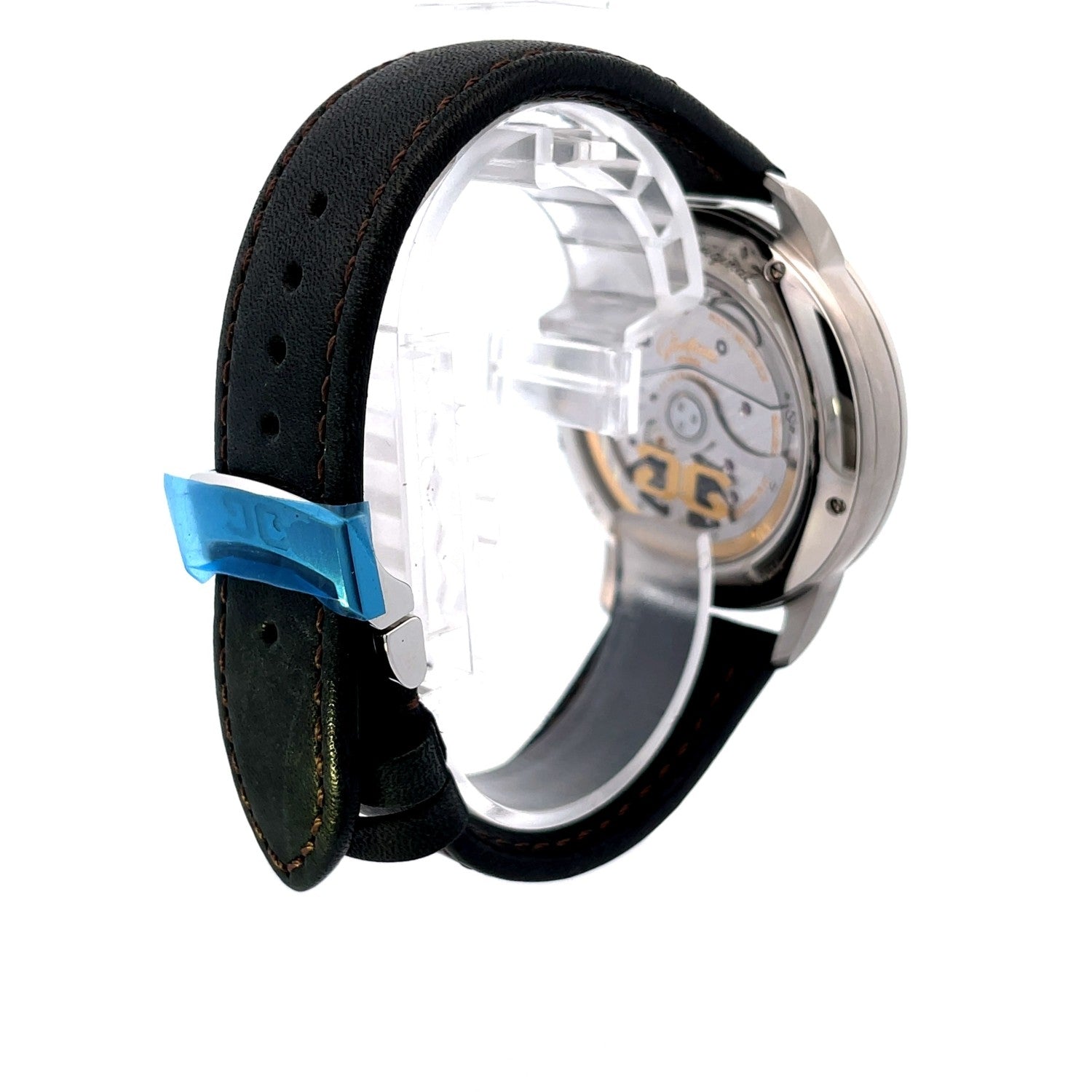 Glashutte Senator Observer 44mm Stainless Steel 1-00-14-07-02-30 - Beverly Hills Watch Company