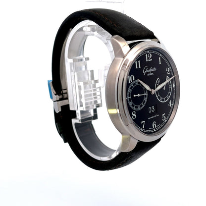 Glashutte Senator Observer 44mm Stainless Steel 1-00-14-07-02-30 - Beverly Hills Watch Company
