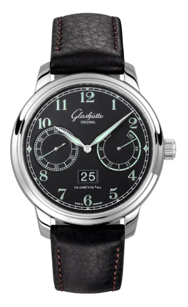 Glashutte Senator Observer 44mm Stainless Steel 1-00-14-07-02-30 - Beverly Hills Watch Company