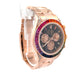 Rolex Daytona Everose Rainbowish Watch 116505 - Beverly Hills Watch Company