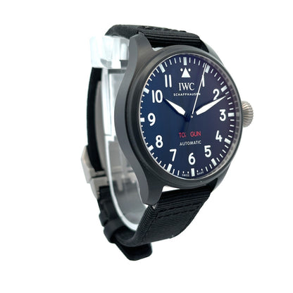 IWC Big Pilots Top Gun 43mm Black Ceramic IW329801 - Beverly Hills Watch Company