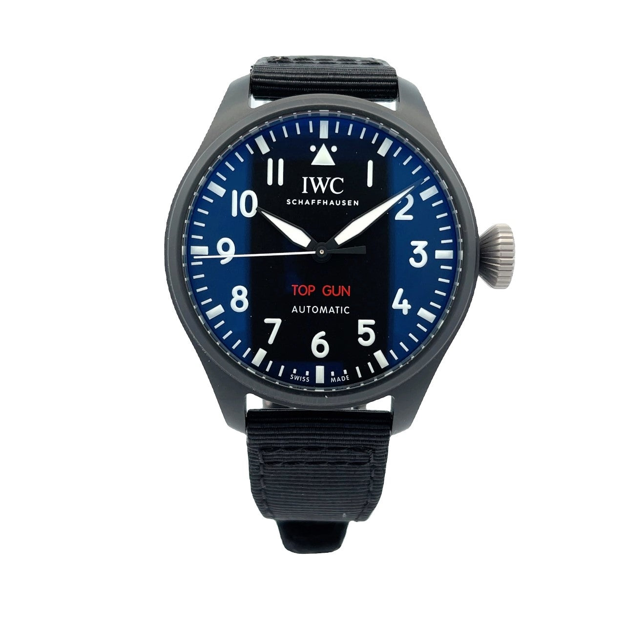 IWC Big Pilots Top Gun 43mm Black Ceramic IW329801 - Beverly Hills Watch Company