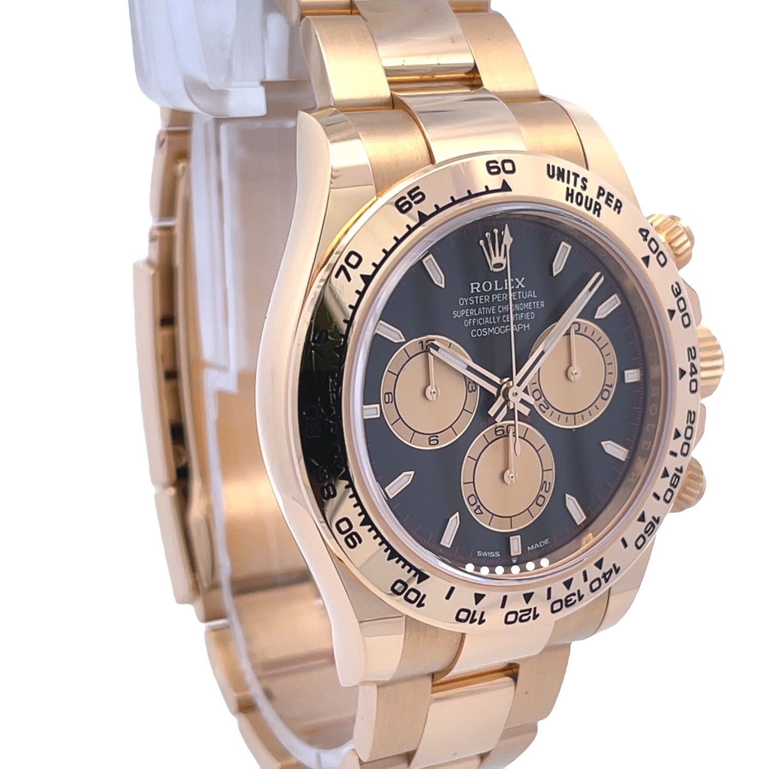 Rolex Daytona 18K Yellow Gold Paul Newman 126508 - Beverly Hills Watch Company
