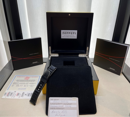 Panerai Ferrari Scuderia 45MM Black Dial FER00002 - Beverly Hills Watch Company