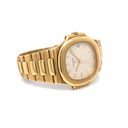 Patek Philippe Nautilus Yellow Gold 3800/1j - Beverly Hills Watch Company