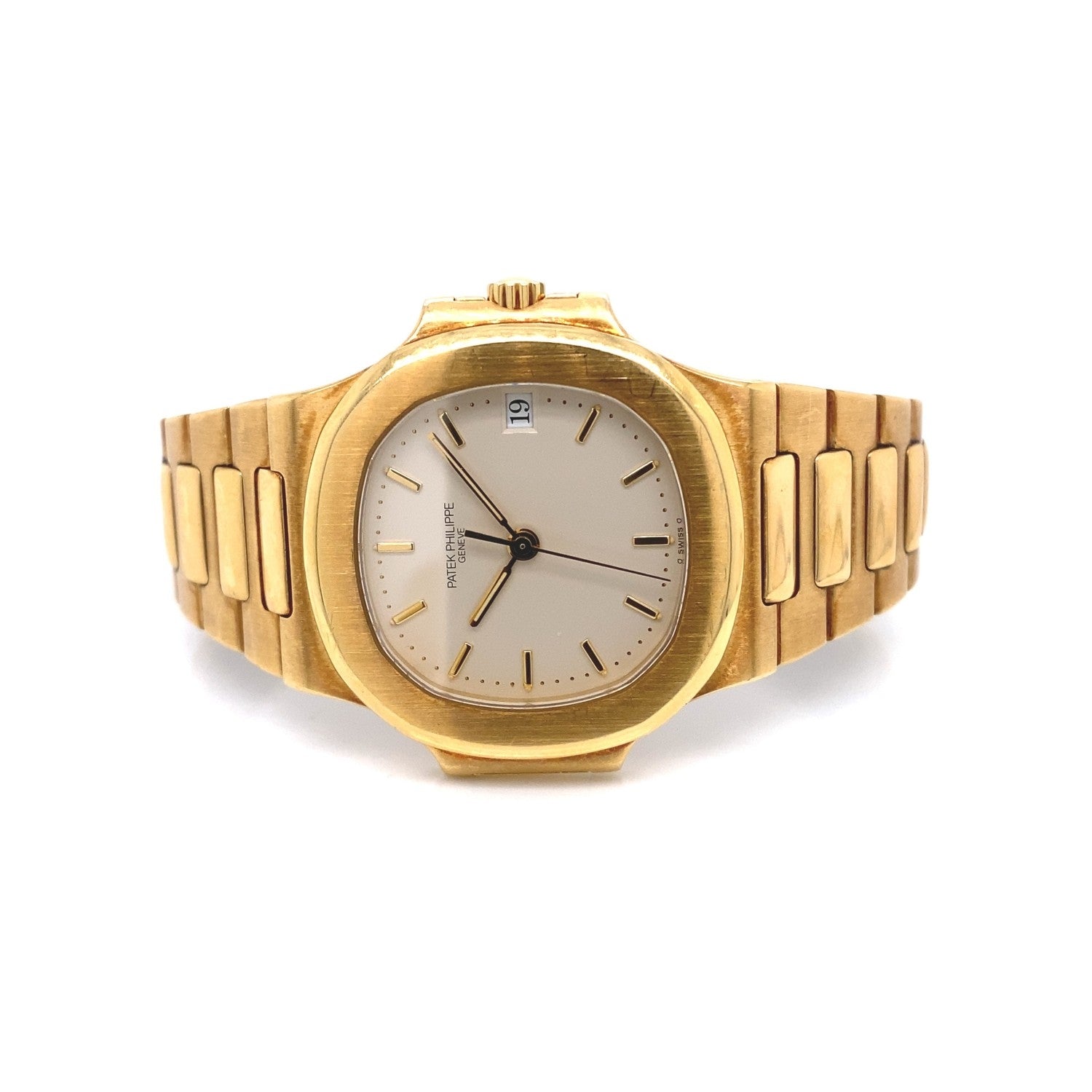 Patek Philippe Nautilus Yellow Gold 3800/1j - Beverly Hills Watch Company