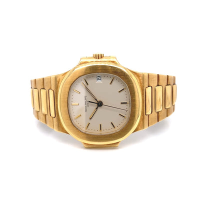 Patek Philippe Nautilus Yellow Gold 3800/1j - Beverly Hills Watch Company