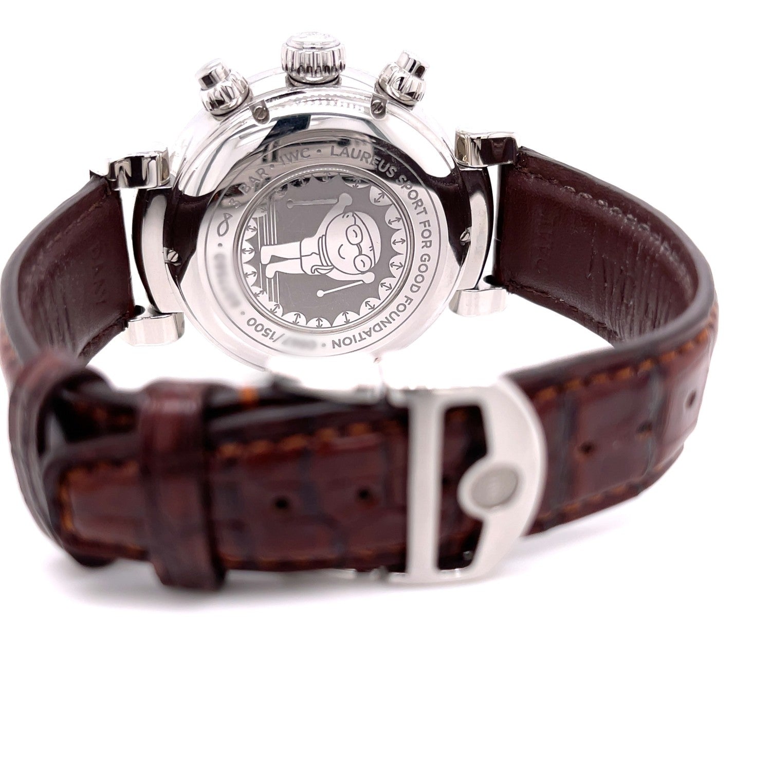 IWC Da Vinci Chronograph Edition Laureus Sport For Good Foundation IW393402 K74529 - Beverly Hills Watch Company