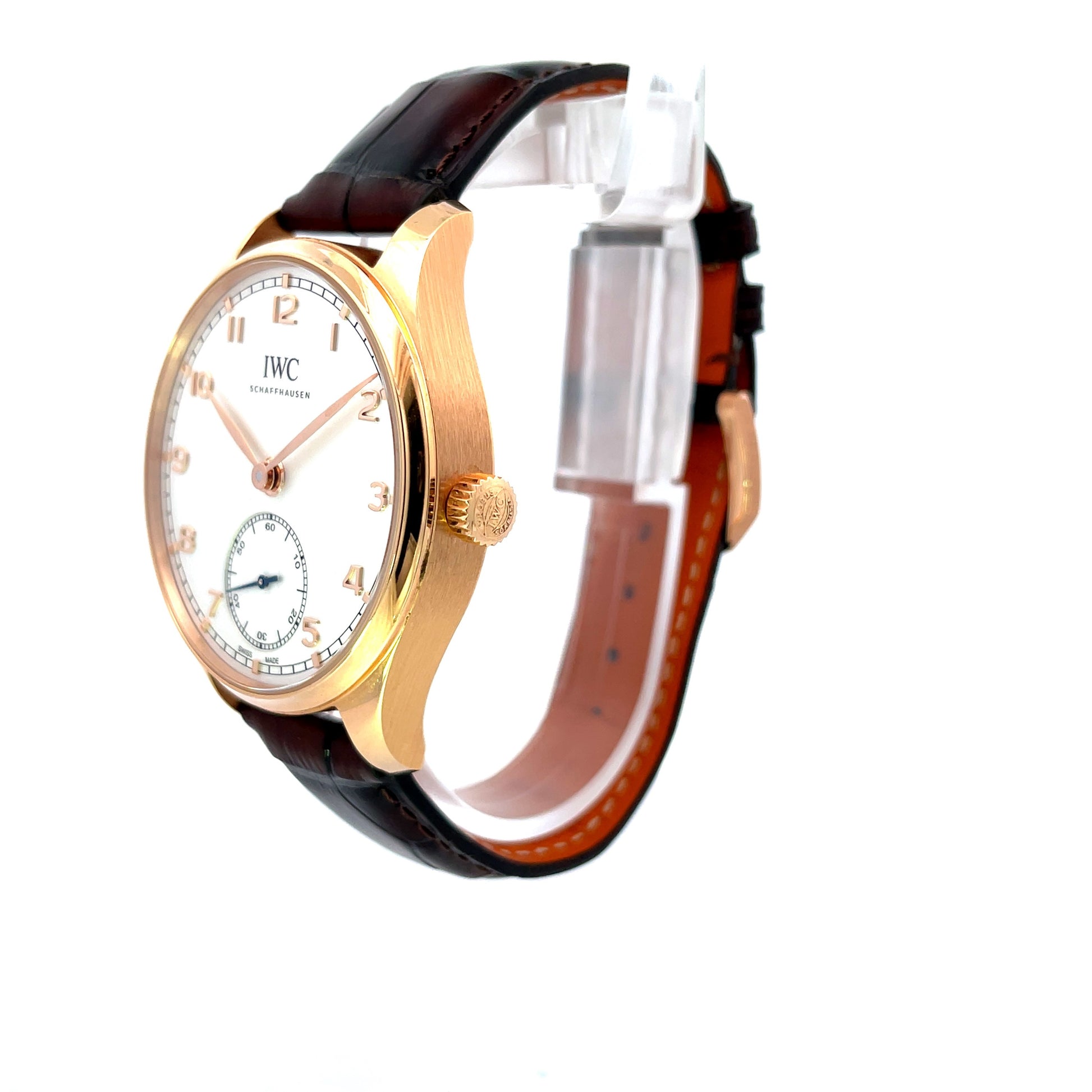 IWC Portugieser 40mm Rose Gold Automatic IW358306 - Beverly Hills Watch Company