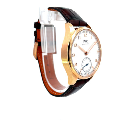 IWC Portugieser 40mm Rose Gold Automatic IW358306 - Beverly Hills Watch Company
