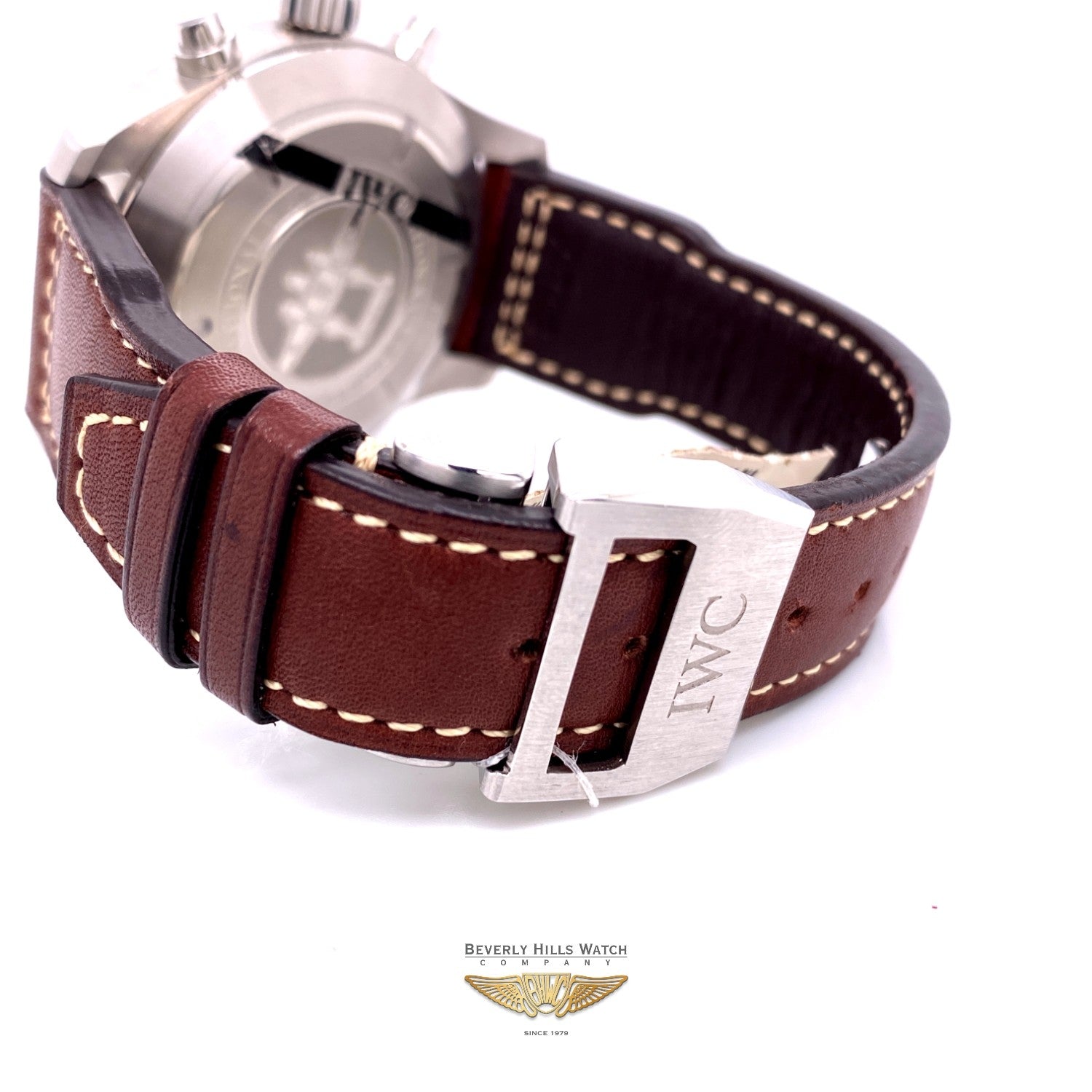 IWC Pilots Antoine De Saint Exupery 43mm Chronograph IW387806 KL73J1 - Beverly Hills Watch Company