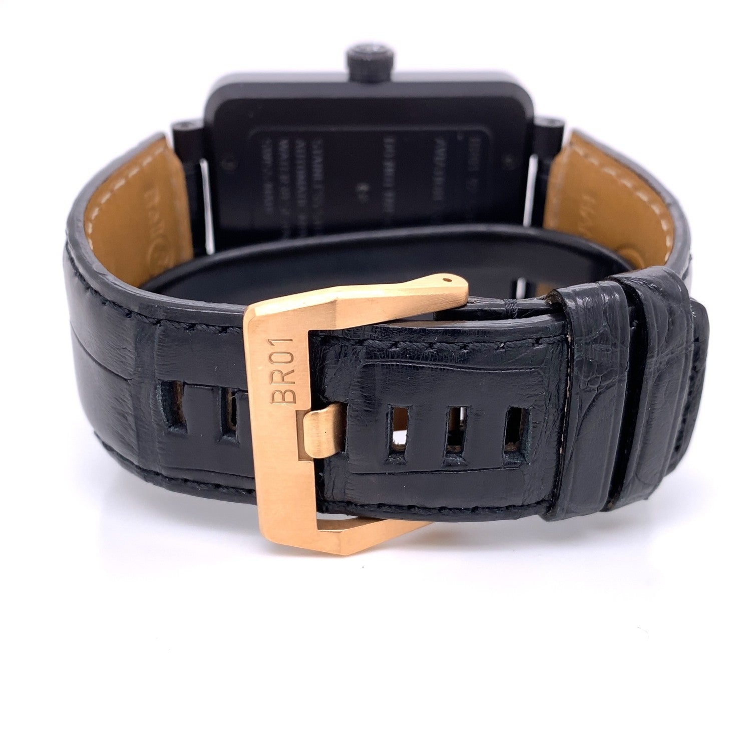 Bell & Ross BR01-92 Rose Gold Black and Carbon KR4C72 - Beverly Hills Watch Company