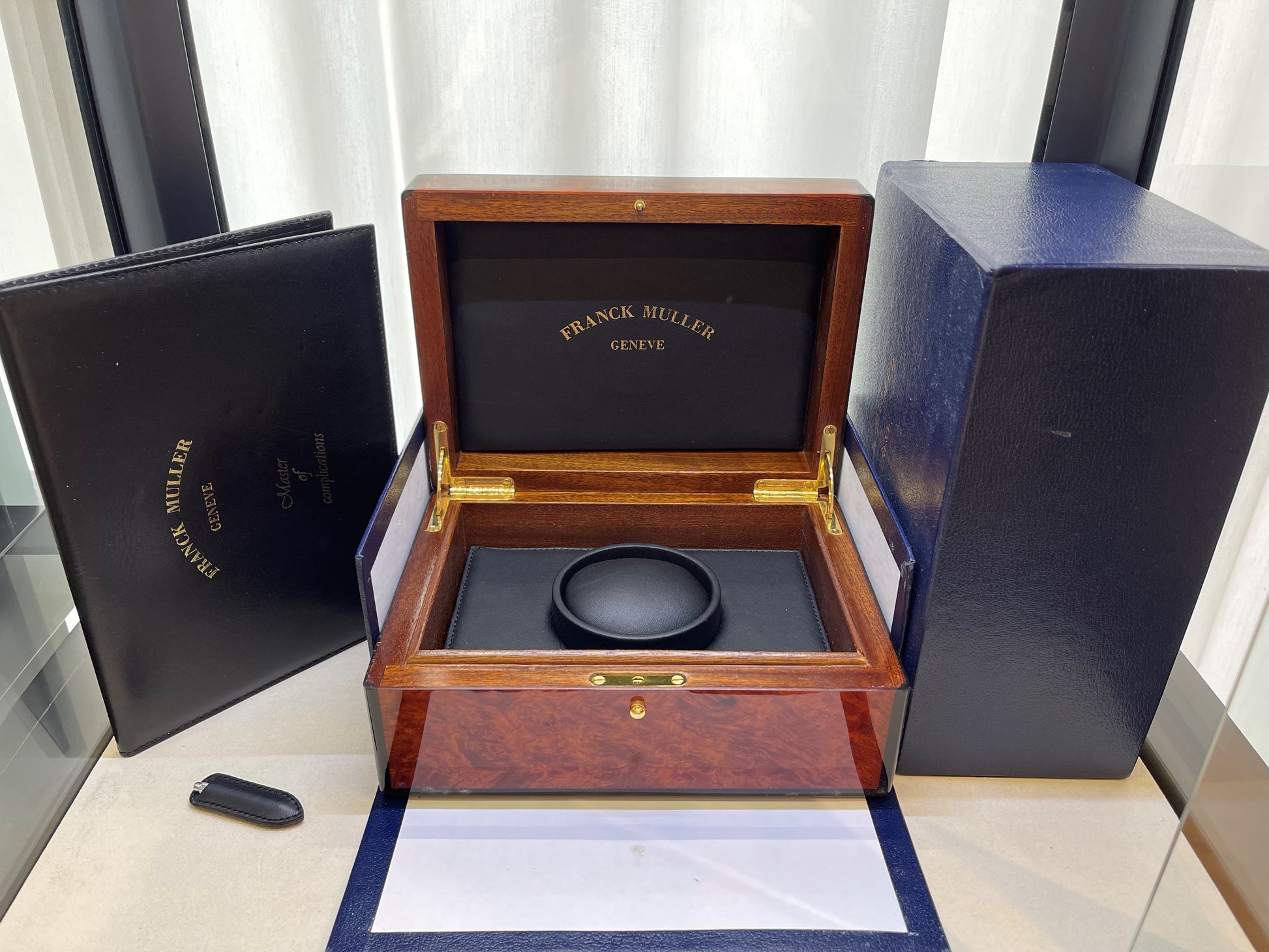 Franck Muller Cintree Curvex Perpetual Chronograph Rose Gold 7850 CC QPB - Beverly Hills Watch Company