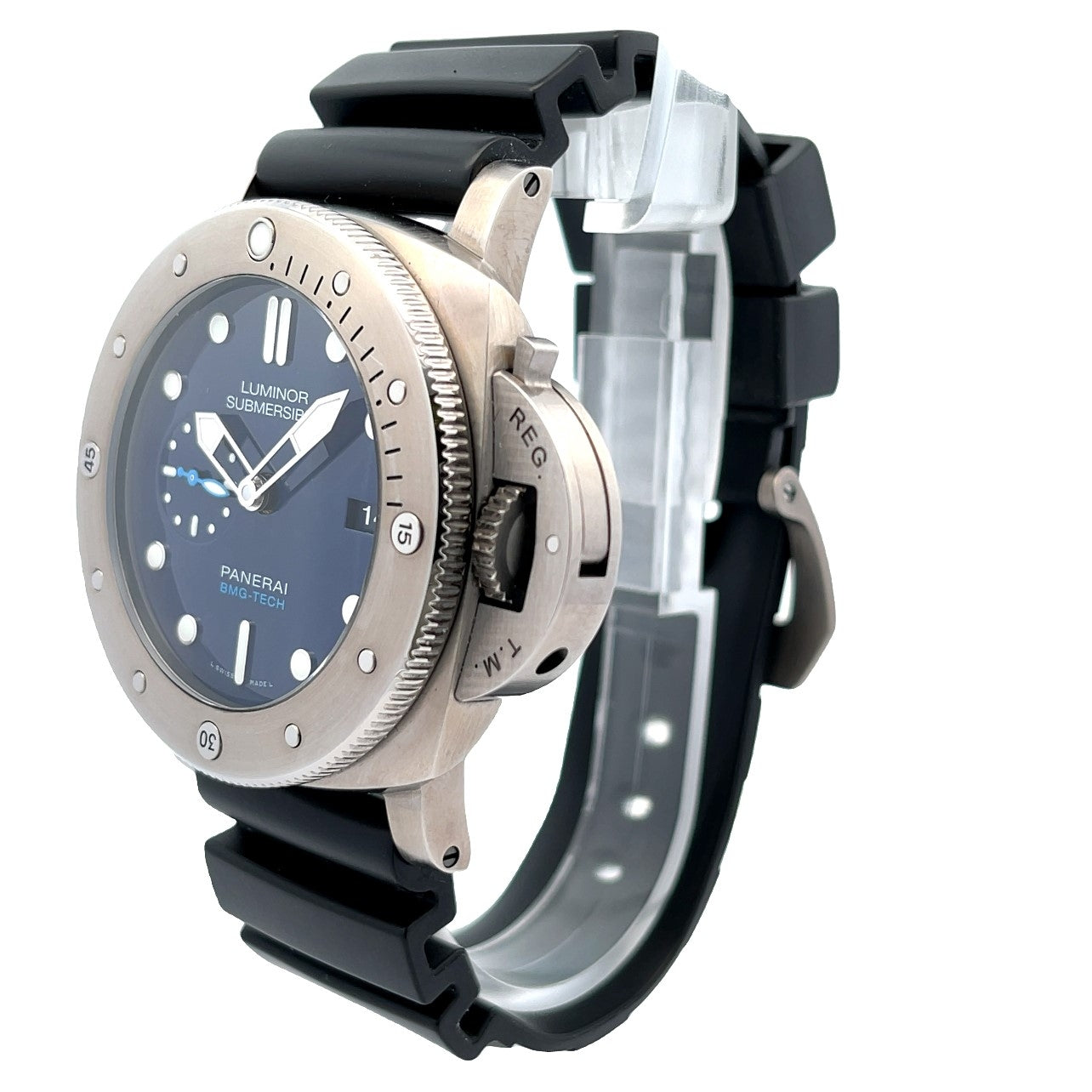 Panerai Luminor Submersible BMG Tech 47mm Blue Dial PAM00692 - Beverly Hills Watch Company