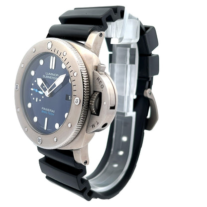 Panerai Luminor Submersible BMG Tech 47mm Blue Dial PAM00692 - Beverly Hills Watch Company