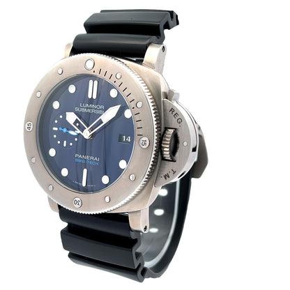 Panerai Luminor Submersible BMG Tech 47mm Blue Dial PAM00692 - Beverly Hills Watch Company