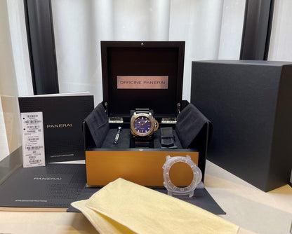 Panerai Luminor Submersible BMG Tech 47mm Blue Dial PAM00692 - Beverly Hills Watch Company
