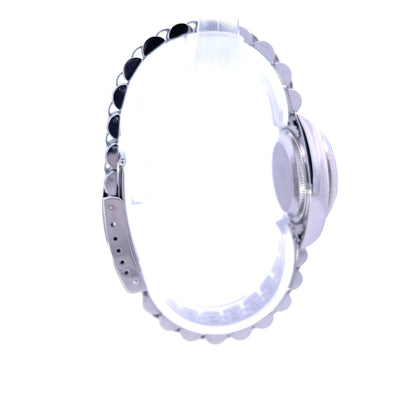 Rolex Datejust 26MM Stainless Steel Silver Diamond Dial 79174 - Beverly Hills Watch Company