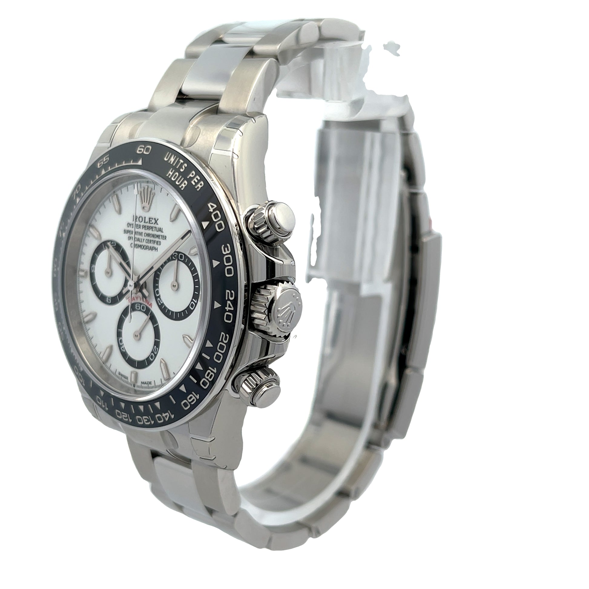 Rolex Daytona Stainless Steel White Dial 126500LN - Beverly Hills Watch Company