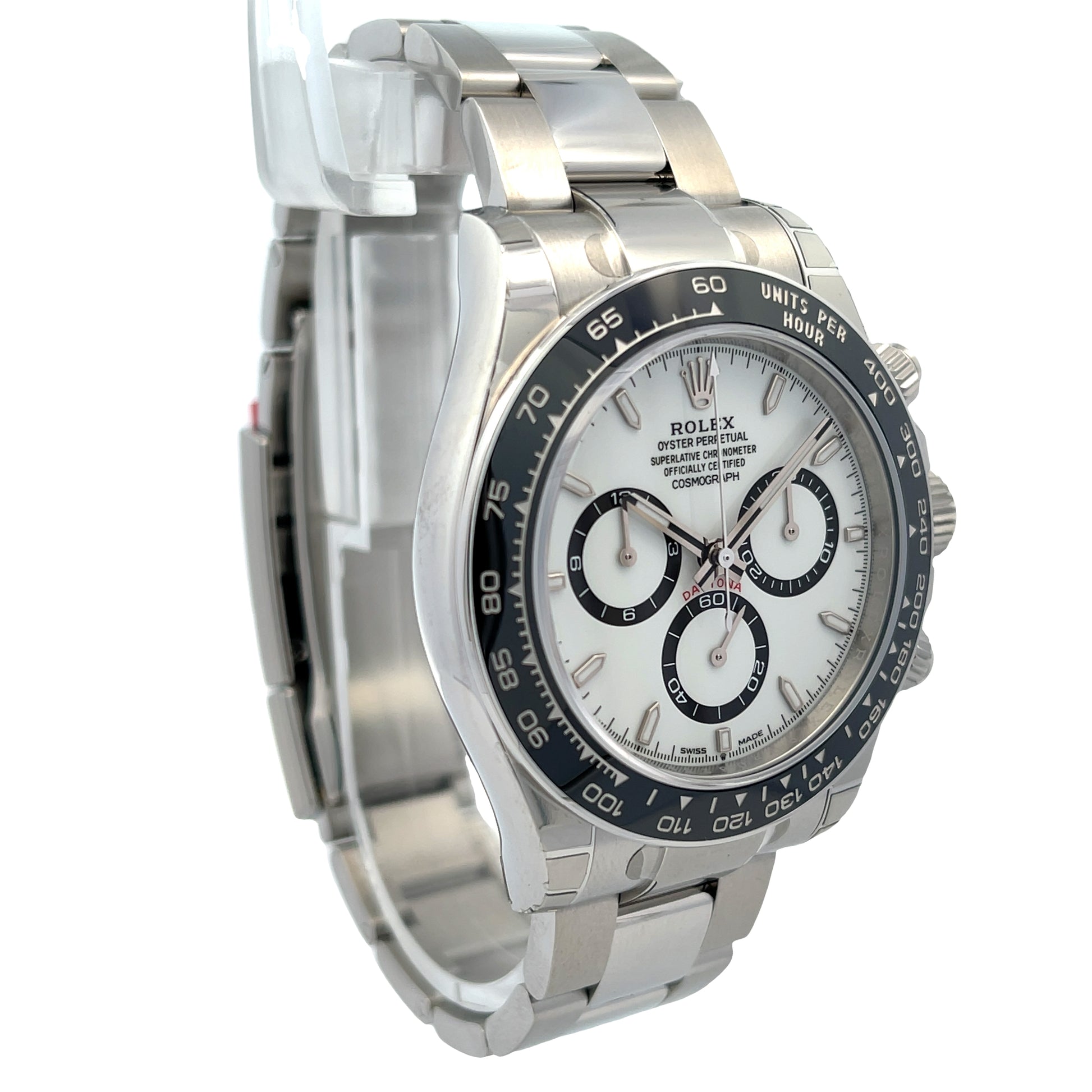 Rolex Daytona Stainless Steel White Dial 126500LN - Beverly Hills Watch Company