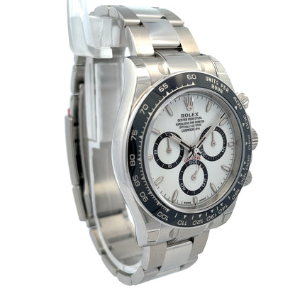 Rolex Daytona Stainless Steel White Dial 126500LN - Beverly Hills Watch Company