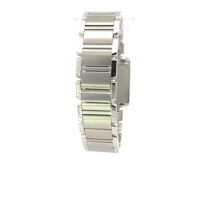 Cartier Tank Francaise Medium Stainless Steel Quartz Silver Dial W51011Q3 - Beverly Hills Watch Company