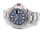 Rolex YachtMaster 40mm Platinum Bezel Blue Dial 116622 KXT059 - Beverly Hills Watch Company