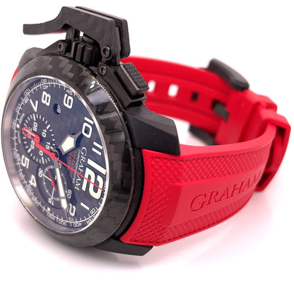 Graham Chronofighter 47mm Oversize Superlight Carbon 2CCBK.B11A L16P9Y - Beverly Hills Watch Company