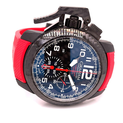 Graham Chronofighter 47mm Oversize Superlight Carbon 2CCBK.B11A L16P9Y - Beverly Hills Watch Company