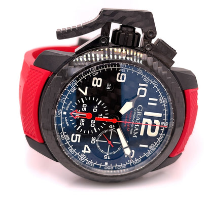 Graham Chronofighter 47mm Oversize Superlight Carbon 2CCBK.B11A L16P9Y - Beverly Hills Watch Company