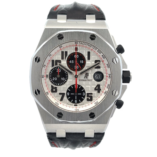 Audemars Piguet Offshore Chronograph 42mm Stainless Steel Panda Dial 26170ST.OO.1000ST.01  - Beverly Hills Watch Company
