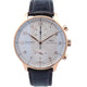 IWC Portugieser 40mm Rose Gold Chronograph Silver Dial IW371402
