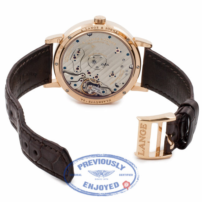 A. Lange & Sohne Grand Lange 1 Rose Gold 117.032 TW4GA5 - Beverly Hills Watch Company Watch Store
