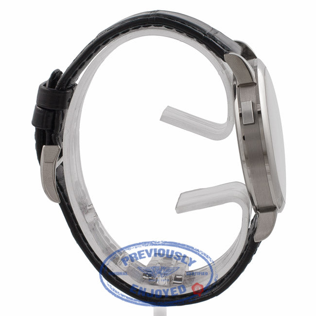 A. Lange & Sohne Grand Lange 1 Black Dial 18k White Gold 117.028 - Beverly Hills Watch Company Watch Store