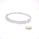 Naira & C Diamond Baguette Bangle Bracelet White Gold LDD3MZ - Beverly Hills Watch Company