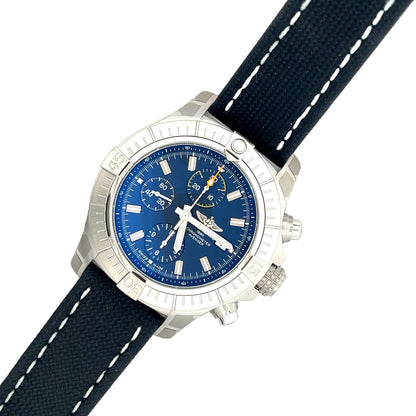 Breitling Avenger Chronograph 45mm Blue Dial A13317101B1X2 - Beverly Hills Watch Company