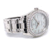 Rolex Day-Date Platinum Masterpiece Diamond Bezel Glacier Blue Diamond Dial 18946 - Beverly Hills Watch Company