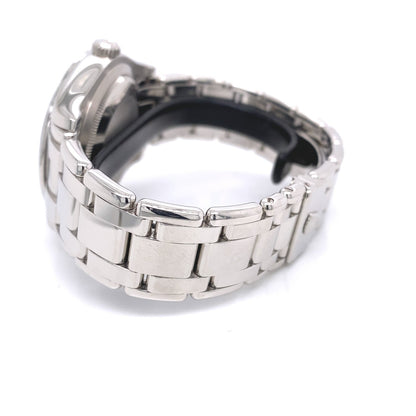 Rolex Day-Date Platinum Masterpiece Diamond Bezel Glacier Blue Diamond Dial 18946 - Beverly Hills Watch Company